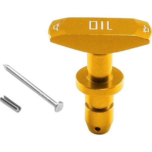 Stainless Steel Oil Caliper Pull Handle Golden for Ford GT V8 GT500