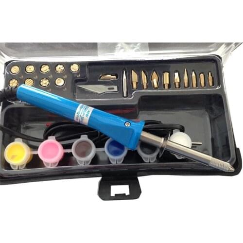 New 40w 220v Electric iron tool high quality SCORCHER cautery wood for kid Pyrograph