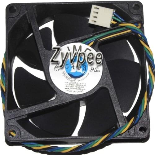 Cooling Fan 80mm 8025-12HB APM 12V 0.23A 4 Wires 4 Pins V26815-B116-V52 812611PW-11 Thermal Dissipation System