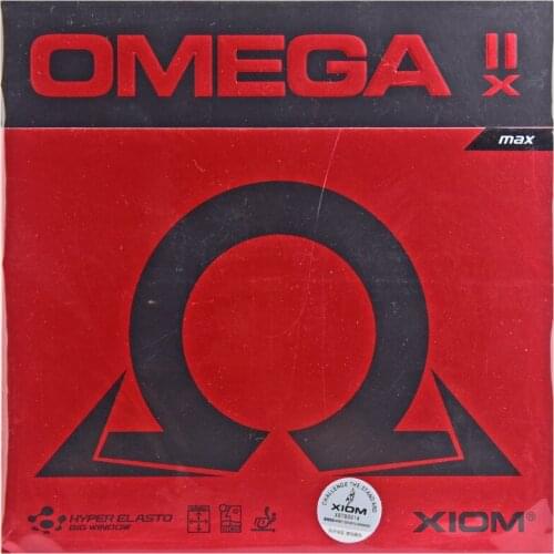 Original XIOM OMEGAⅡ X OMEGA 2X table tennis rubber 79-048 astringent suit for middle table professional player