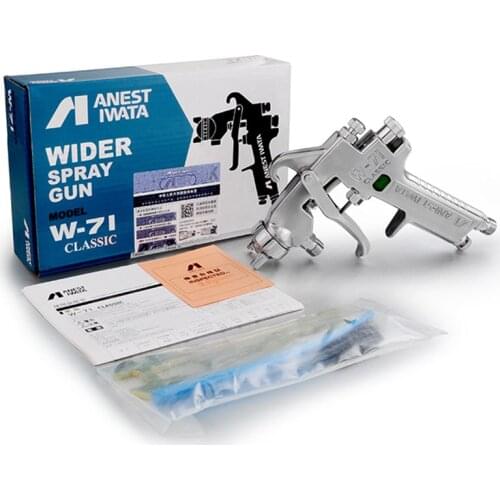 Original Japan Anest Iwata W-71C Professional Spray Gun Paint Sprayers Pneumatic Tools Spray Guns Mini Painting W71 Made in CN