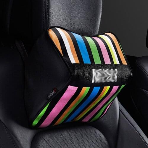 Memory Foam Pillow Neck Car Headrest Pillow Car Interior Accessories Styling For SUZUKI vitara swift sx4 jimny grand vitara 2016