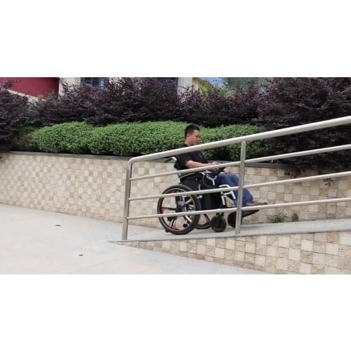 Cheapest best selling portable powerful blush power electric wheelchair 24V 320W dc motor