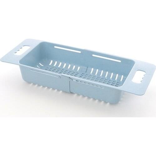 Kitchen Sink Draining Rack Storage Rack Retractable Bowl and Chopstick Rack Vegetable Washing Draining Ventilation Dish Rack