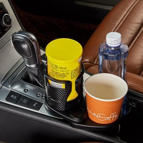 Universal Multifunction Car Cup Holder Car Rotatable Convient Drink Bottle Support Water Cup Stand for Car Interior Supplies