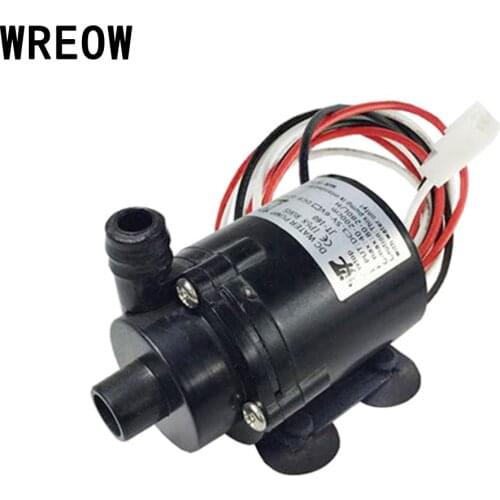 USB DC 5V 12W Ultra-quiet Mini Brushless Water Pump Fish Tank Waterproof Submersible Fountain Aquarium Circulating 280L/H Lift
