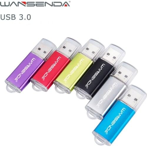 Wansenda USB 3.0 USB Flash Drives High Speed Pen Drive 256GB 128GB 64GB 32GB 16GB 8GB 4GB Original Portable Pendrives