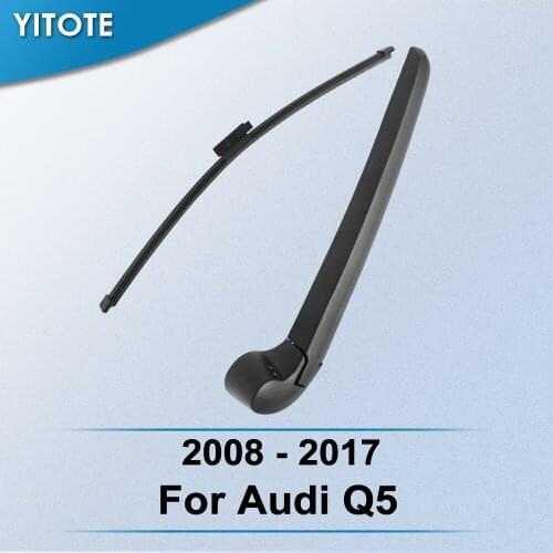 YITOTE Rear Wiper & Arm for Audi Q5 2008 2009 2010 2011 2012 2013 2014 2015 2016 2017