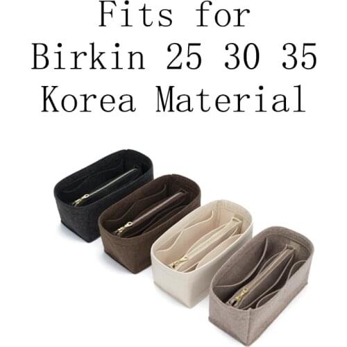 Women Insert Bag Organizer Makeup Handbag Organizer Travel Inner Purse Ladies Portable Cosmetic Inside Bags for Birkin 25 30 35