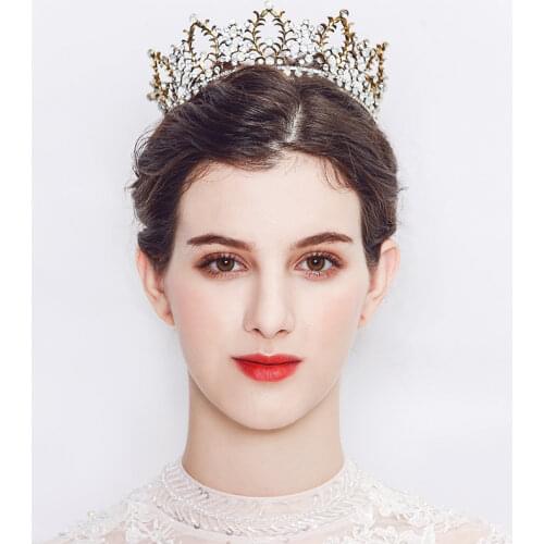 MOGAKU Wedding Tiaras Womens Hair Jewelry Crystal Romantic Bridal Accessories Casual Bohemia Headwear Fashion Sexy Women Tiaras