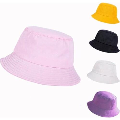 1Pcs Fisherman Cap For Beach Unisex Summer Foldable Bucket Hat Women Outdoor Sunscreen Fishing Hunting Casual Cotton Sun Caps