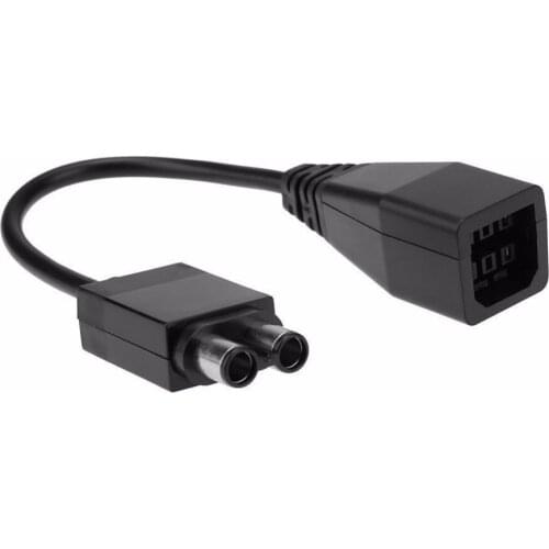 100pcs lots AC Power Supply Transfer Cable Adapter Converter Convertor For Microsoft Xbox one adaptor