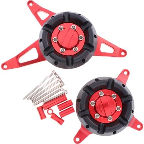 Aluminum Engine Anti-crash Guard Cover, Motorbike Frame Protector Sliders Engine Falling Protector for Honda CB650F 2017-2018