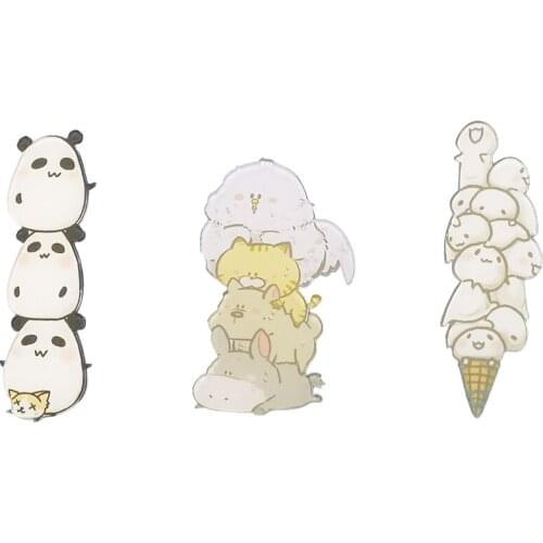 Acrylic Animal Cartoon Brooch Can Be Worn On A Hat And Backpack And Can Be Given To Friends On Halloween And Christmas