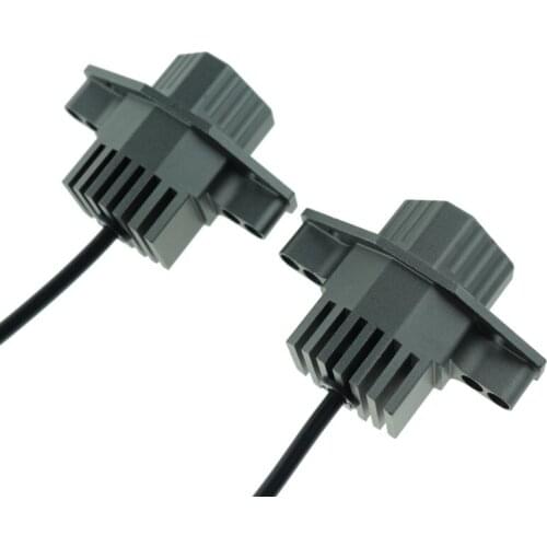 8-LED Angel Eye Lights Halo Ring Auto White Waterproof Dustproof For BMW E90 E91