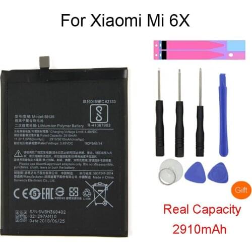 MACDOT Xiaomi Mi 6X Phone Batteries