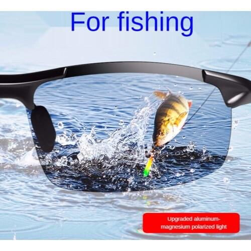 Polarized fishing glasses special high-definition fishing underwater shooting fish driving sunglasses day and night