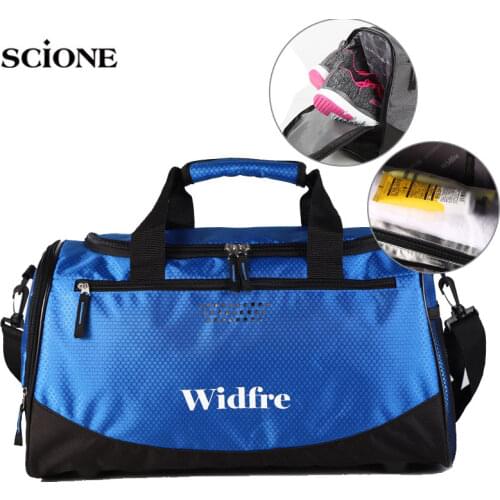 Dry Wet Gym Bag Travel Duffel Training Fitness Luggage Outdoor Sports Men Women Yoga Bag Handbag Shoulder Bag Weekend Sack XA6A