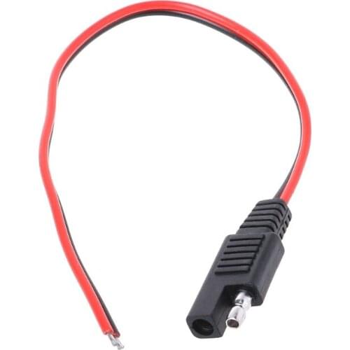 SAE DIY Cable 18AWG DC Power Automotive Plug Extension Cord Cable