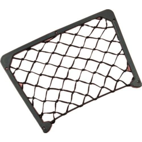 Universal Framed Stretch Mesh Net Pocket for Auto RV Home Marine Car Accessories Backrest of Auditorium Seat A5KD