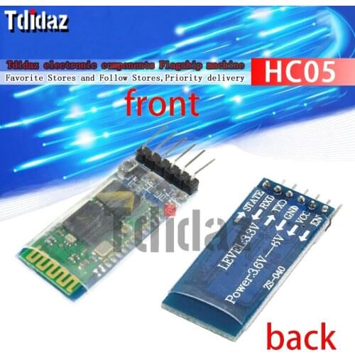 HC05 HC-05 master-slave 6pin JY-MCU anti-reverse, integrated Bluetooth serial pass-through module, wireless serial dai