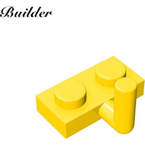 Little Builder MOC 88072 10pcs 4623 1x2 Single Side Brick High-tech Changeover Catch For Building Blocks Parts Toy for Children