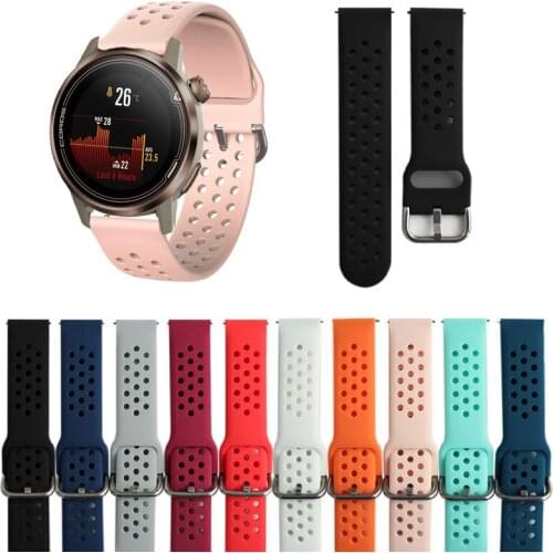 For COROS PACE 2 Pace2 Smart Watch Accessories 20mm Silicone Writs Band Straps Bracelet For Coros APEX 42mm Watchband Correa