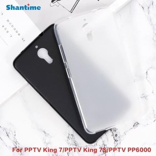 For PPTV King 7 Gel Pudding Silicone Phone Protective Back Shell For PPTV King 7S PPTV PP6000 Soft TPU Case