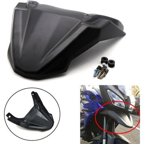 Motor Wheel Mudguard Beak Nose Cone Extension Cover Extender Winglets Cowl Protector For Yamaha MT-09 Tracer FJ-09 2015-2019