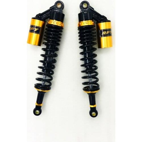 360MM/370MM/380MM/390MM/400MM Universal Motorcyc Shock Absorbers for Honda/Yamaha/Suzuki/Kawasaki/Dirt bikes/ATV/Quad