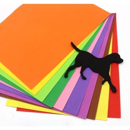 10 Pcs Sponge Paper 1mm Handmade Craft Paper PE DIY Craft Materials Cutting Dies Material Embossing Paper EVA Dies Scrapbooking