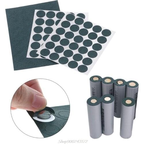 1S 18650 Battery Insulation Gasket Barley Paper Li Cell Insulating Glue Patch Barley Paper