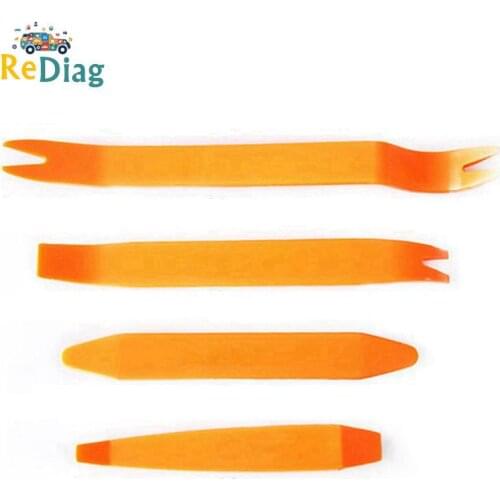 4PCS Car Audio Disassembly Tool Auto Car Removal Repairing Pry Tools Kit Panel Plastic Trim Removal Tool Set High Hardness