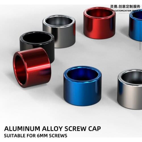 Motorcycle Accessories screw cover modified accessories scooter decorative screw CNC aluminum alloy screw cap motorbike styling