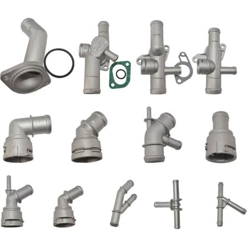 Aluminium Cooling Coolant Water Distribution Pipe Hose Connector for Golf MK4 Jetta 1.8T 2.0L TDI for Audi TT 1J0121087C