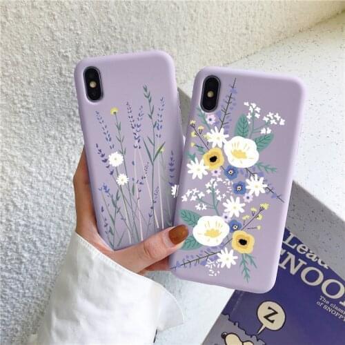 Cover On Cases For Xiaomi Poco F3 X3 M3 NFC Redmi Mi Note 10 10S 4X 5 67 9 6A K20 7A 8 K30 10T Lite Pro Cute Cartoon Daisy Bags