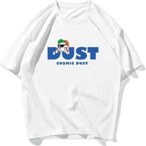 Fashion Loose Oversized Round Neck Cotton Short-sleeved T-shirt Couple Wild Simple Street Casual Fashion Half-sleeved Sports Men