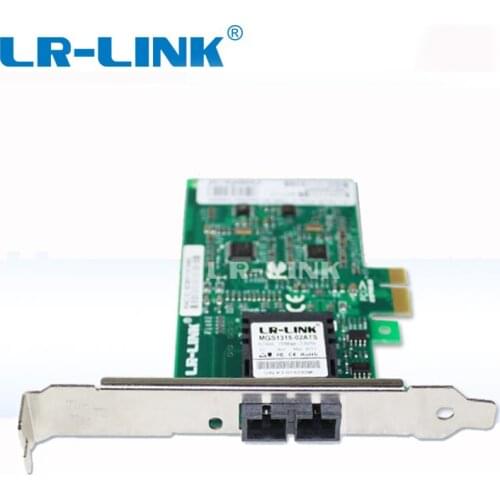 LR-LINK 9020PF-LX 100Mb optical fiber ethernet adapter PCI-Express x1 network interface nic card Realtek RTL8105 For PC