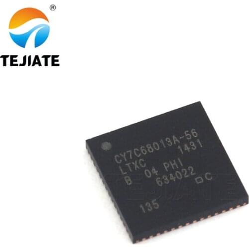 1PCS CY7C68013A-56LTXC CY7C68013A QFN-56 Microcontroller