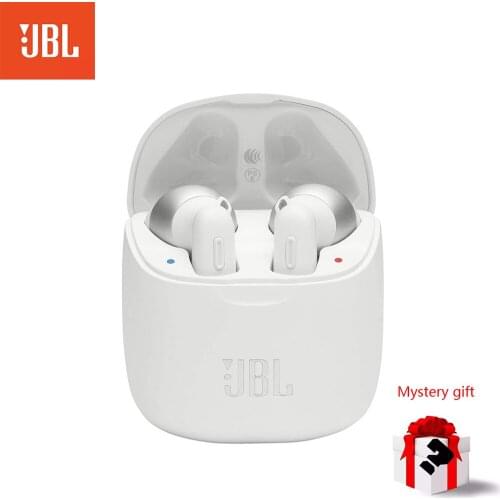 Original JBL T220TWS Wireless Headphones Bluetooth True Wireless Earbuds HARMAN Stereo Music Earphone With Mic,Charging Case