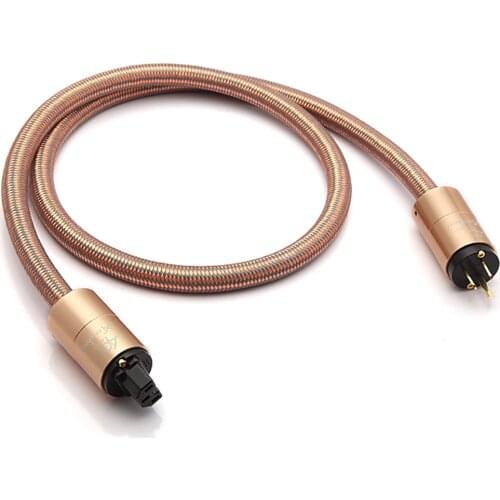 Hi End power cord ,AU/US/EU power cable, hifi American standard audio CD amplifier amp ,EU US plug Power line