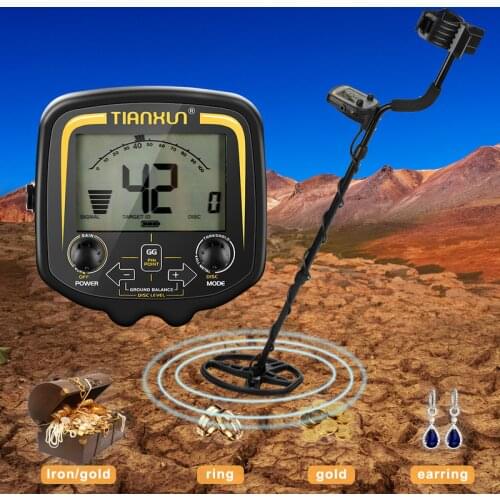 TX-850 Professional Underground Depth Metal Detector Gold Treasure Detector Hunter Pinpointer High Sensitivity Metal Detector