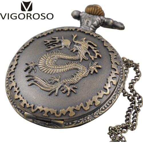 Vintage Quartz Pocket Watch Special Style Pattern FOB Pockets Watches Men Women Necklace Watches Pendant Gift