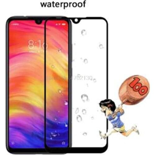 Full Cover Protective Glass For Xiaomi redmi note 7 Protective Tempered Glass For Xiaomi redmi note 7 pro Screen Protector