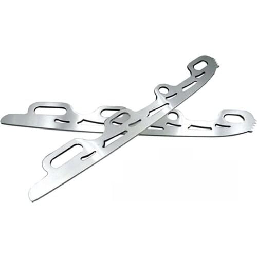 1 Pair Roller Skate Blade Stainless Steel Inline Figure Skate with knife Tooth For Adult Kid Beginner Patins Full Set