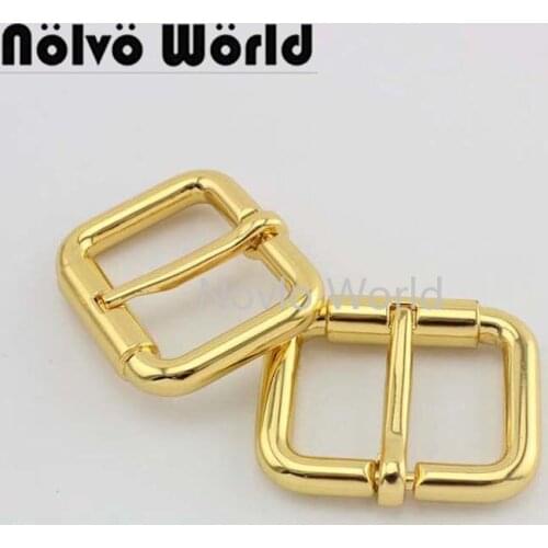 10-50pcs 4 colors Inner 19mm 25mm 32mm 38mm Turn buckle bag belt strap metal pin buckl DIY adjuster