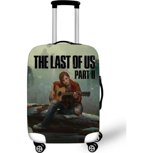 18-32 Inch The Last of Us Part 2 Elastic Thicken Luggage Suitcase Protective Cover Protect Dust Bag Case Cartoon Travel Cover