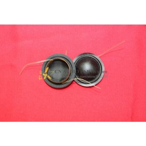 2 pieces ID: 26mm silk diaphragm dome 8 ohm Tweeters loudspeaker speaker voice coil -100% new