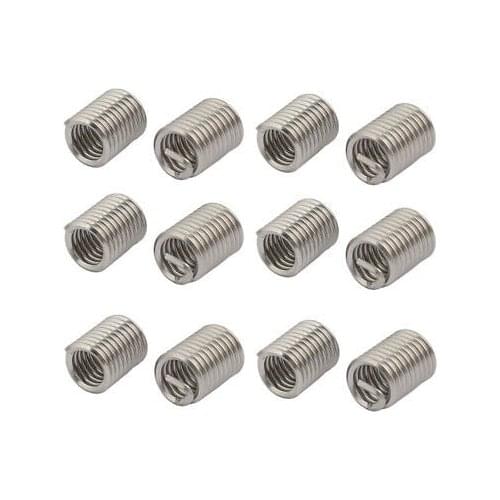 5/16-18x0.635" 304 Stainless Steel Helical Coil Wire Thread Insert 12pcs