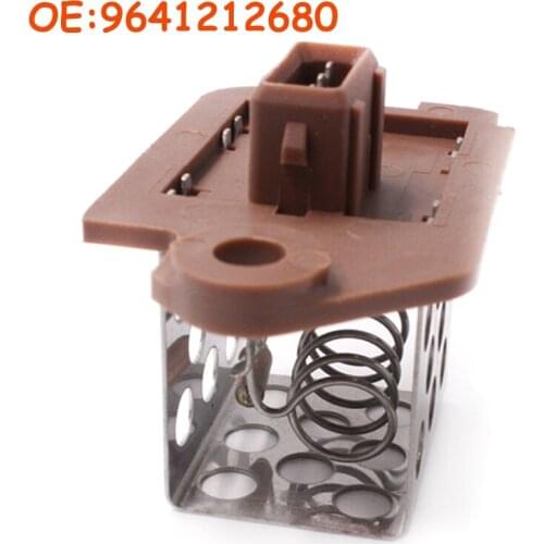 Car accessories 9641212680 Car Air Conditioning Blower Motor Fan Resistor Fit For Peugeot 607